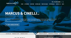 Desktop Screenshot of marcuscinelli.com